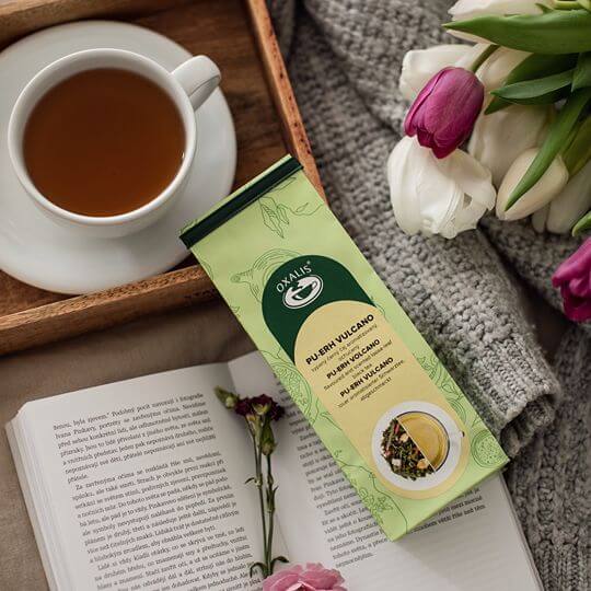 Sypaný čaj Pu-erh OXALIS