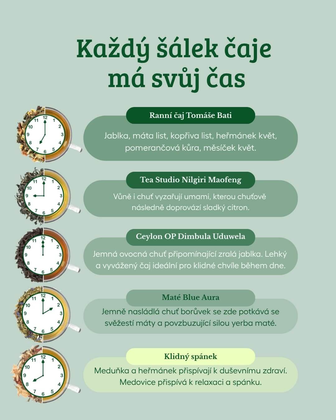 Každý šálek má svůj čas