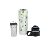 Termoska Čtyřlístek s nerezovým sítkem 0,45 l, 450 ml
