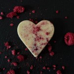 Čokoládové srdíčko - bílá čokoláda, 25 g