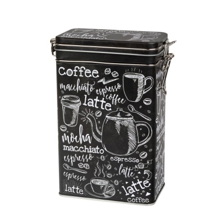 Dóza s klipem - Macchiato, 500 g