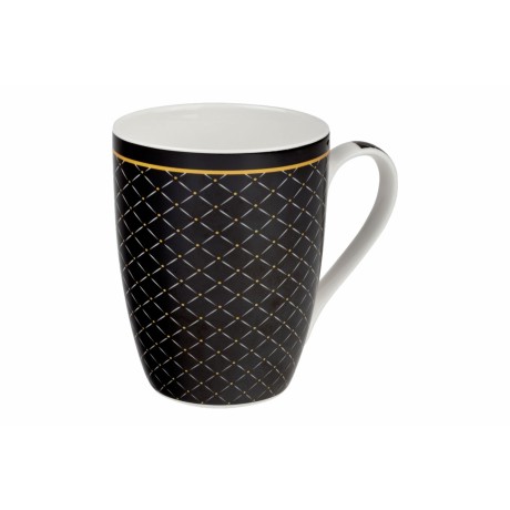 Mystic černý 0,34 l - porcelánový hrnek