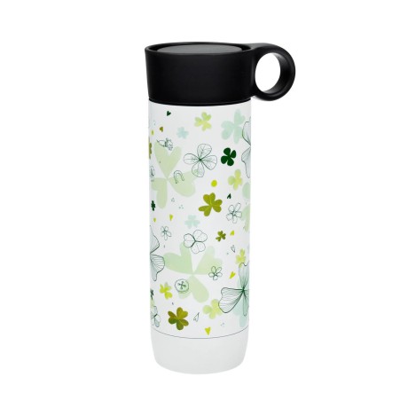 Termoska Čtyřlístek s nerezovým sítkem, 450 ml