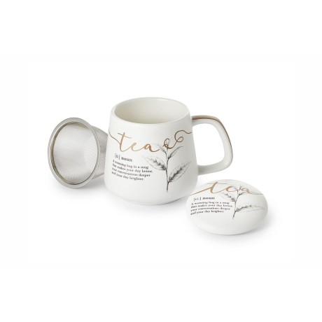 Iva - porcelánová šálek, 400 ml