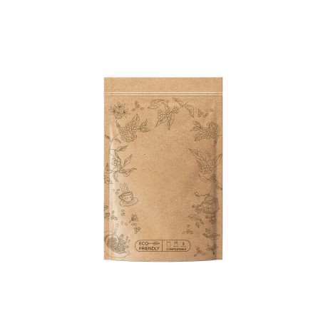 Sáček zipový na kávu - EKO kompostovatelný, 250 g
