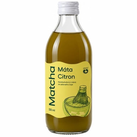 Matcha Máta - citron, 330 ml