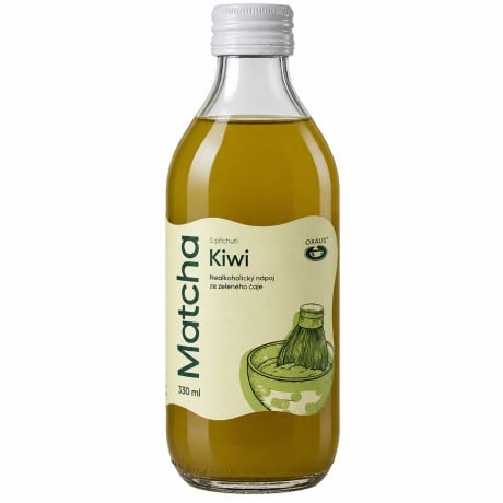 Matcha s příchutí Kiwi, 330 ml