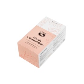 Jahoda v šampaňském - OXABAG, 10 x 4 g
