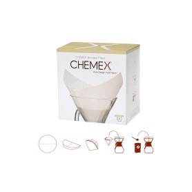 Papírový filtr pro Chemex neskládaný FP-1, 100 ks