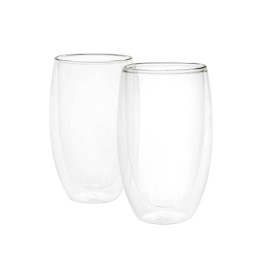 dvoustěnný šálek na latte, 2x400 ml