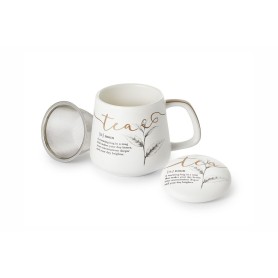 Iva - porcelánová šálek, 400 ml