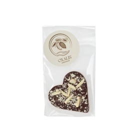 Čokoládové srdíčko - hořké čokoláda, 25 g