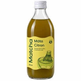 Matcha Máta - citron, 330 ml