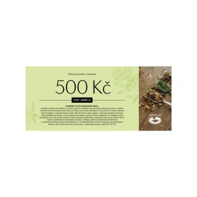 Dárkový poukaz - 500 Kč